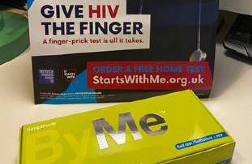 Give HIV the Finger