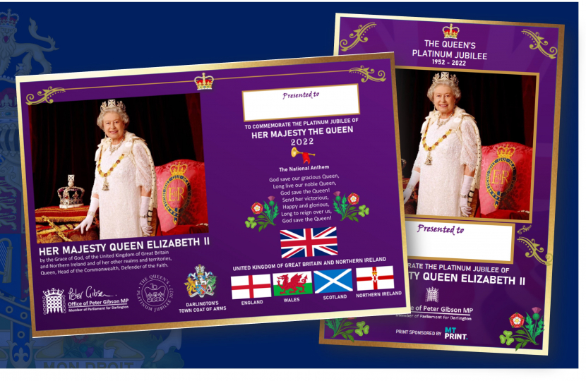 Commemorative Jubilee Certificate 